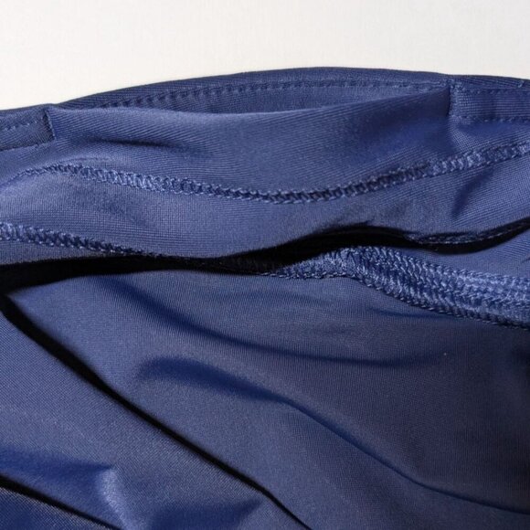 Lands End Board Shorts Women's Plus Size 5" Swim Bottom Pool Beach Navy Blue 24W - Picture 9 of 13